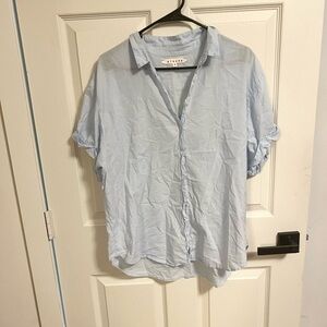 XIRENA channing shirt in bluebird